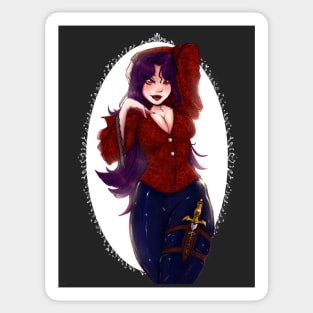 Vampire Queen Sticker